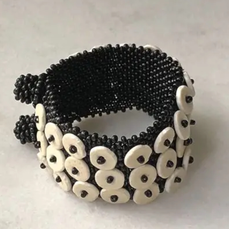 Ostrich Shell Bracelet